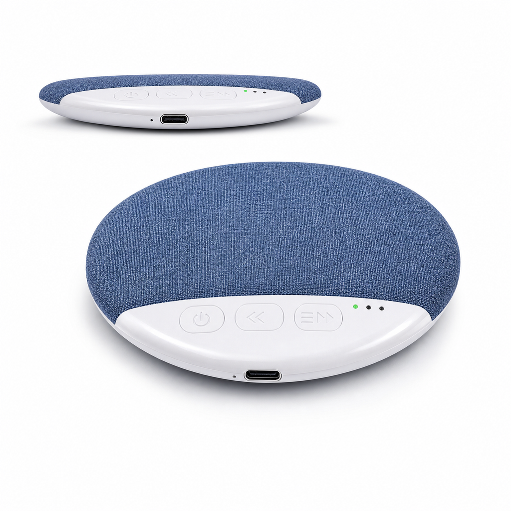 Ultra-Thin Wireless Pillow Speaker – Nature Sounds & White Noise with Timer and Auto Shutoff